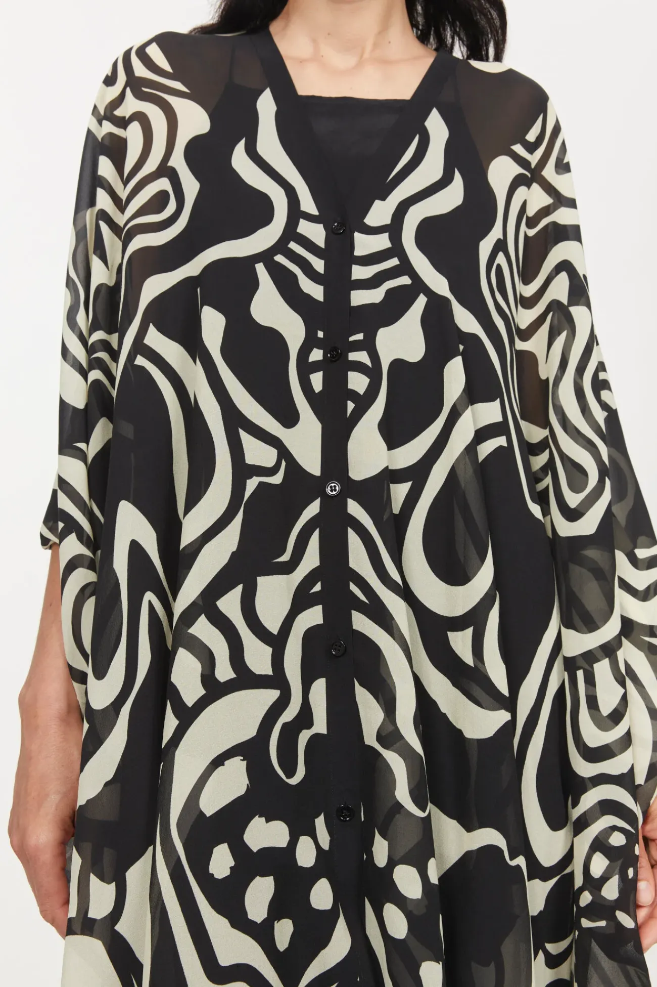Discount Rodebjer Agave Cosmic Bloom Caftan