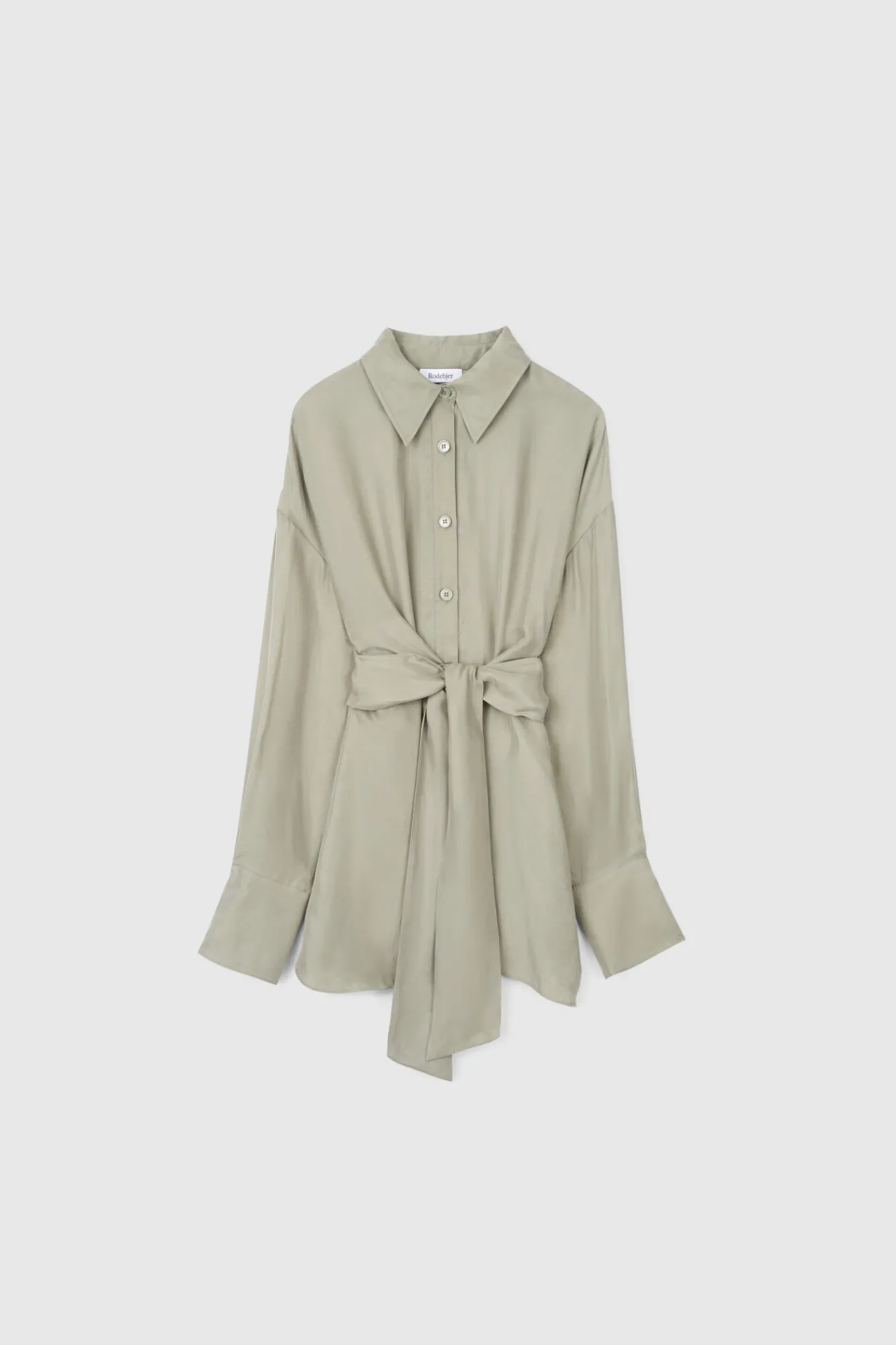 Sale Rodebjer Almond Peach Twill Shirt
