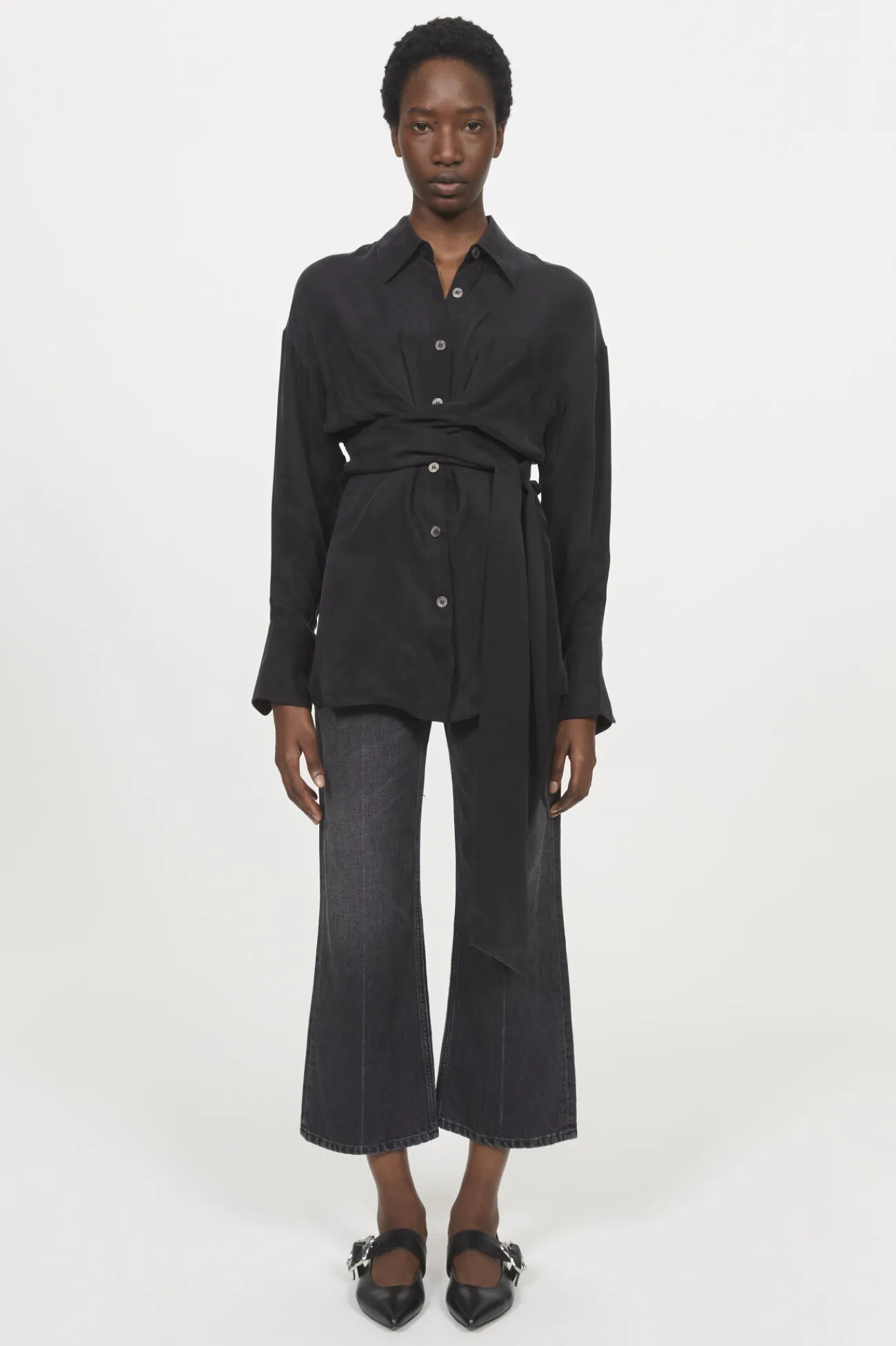 Clearance Rodebjer Almond Peach Twill Shirt