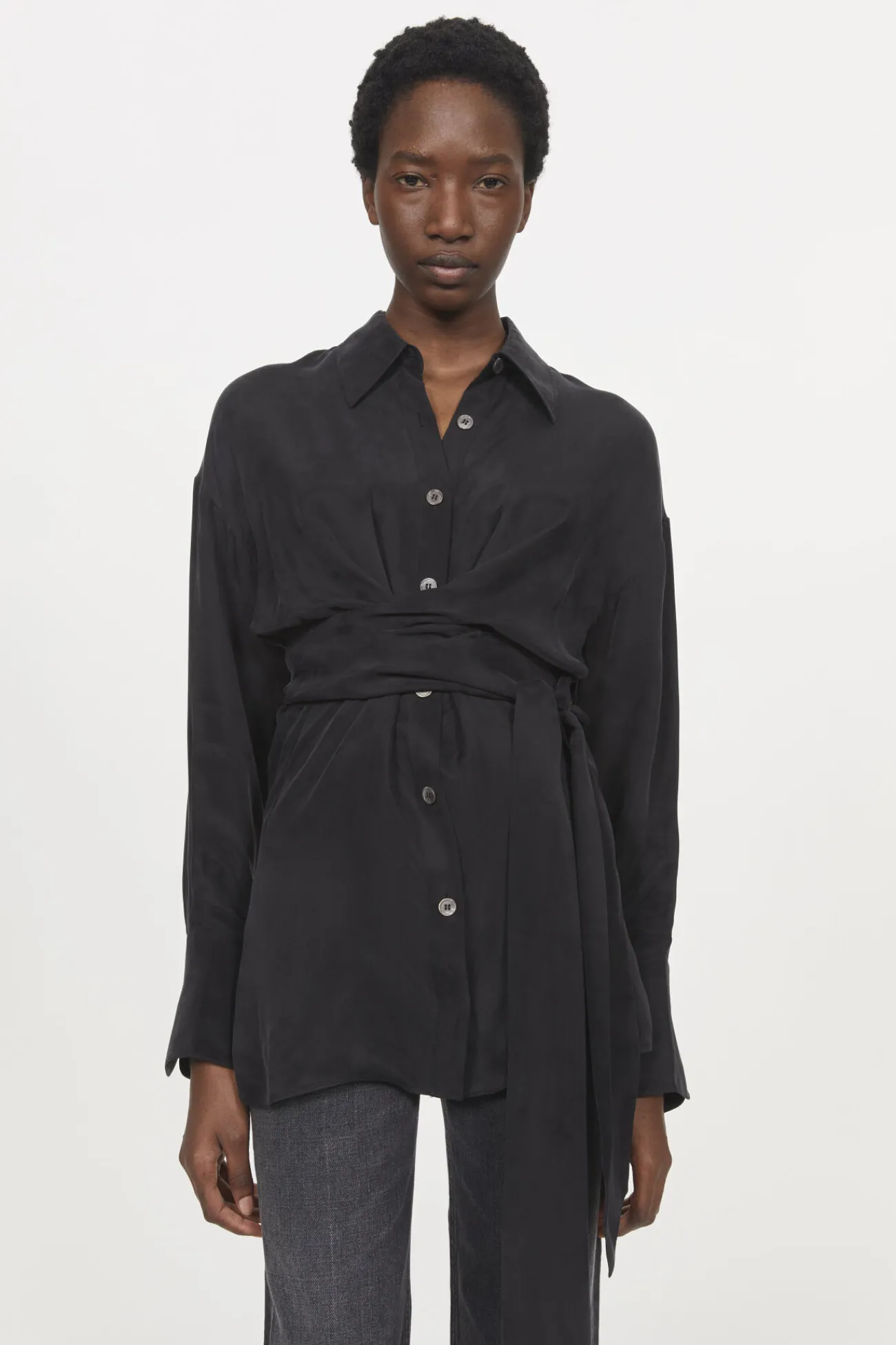 Clearance Rodebjer Almond Peach Twill Shirt