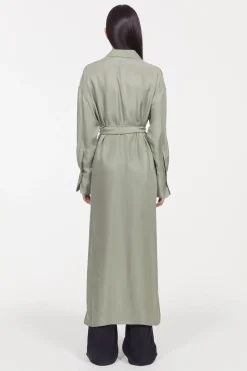 Outlet Rodebjer Apple Peach Twill Dress