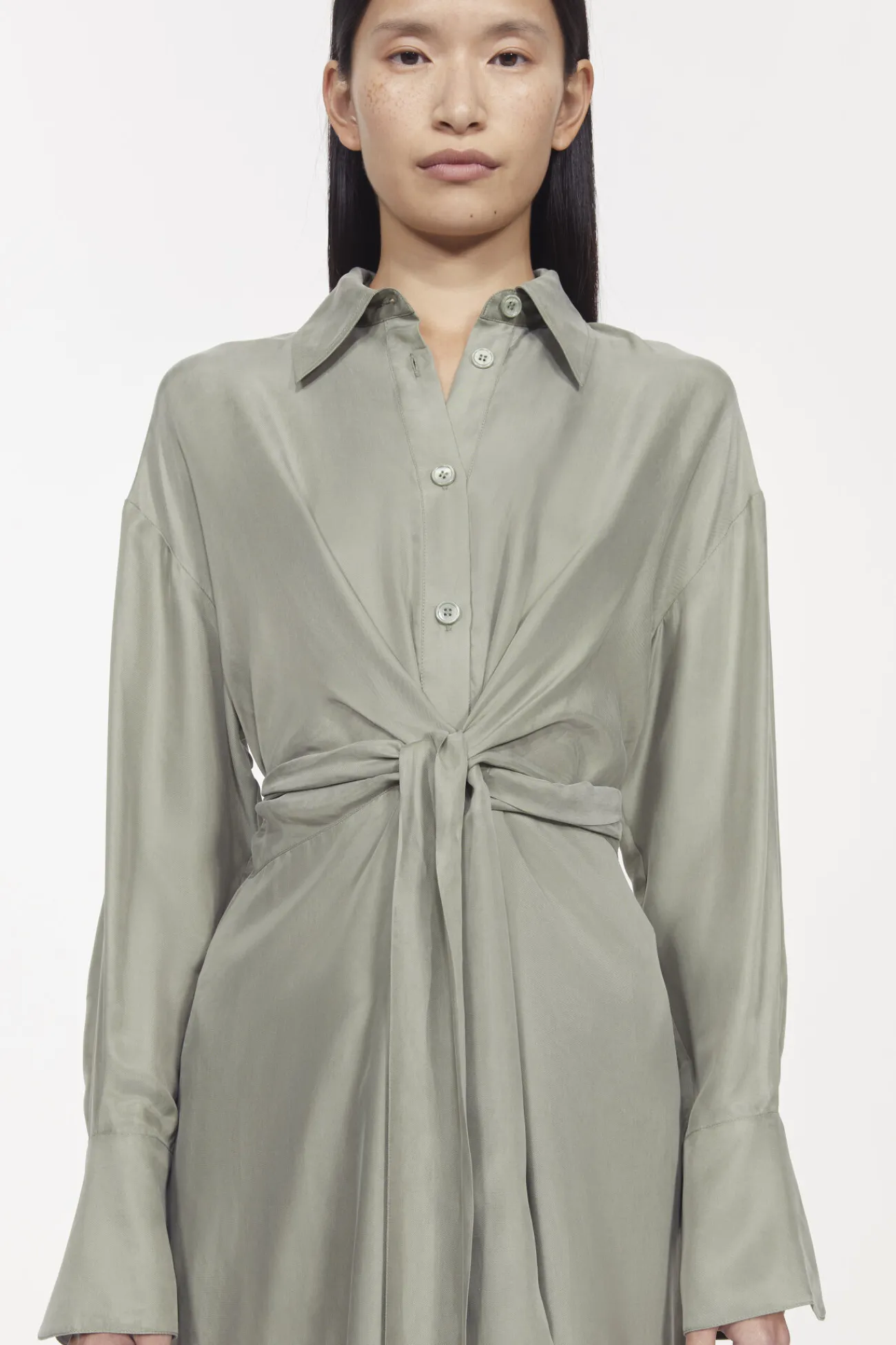 Clearance Rodebjer Apple Peach Twill Dress