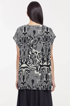 New Rodebjer Claire Cosmic Jersey Top