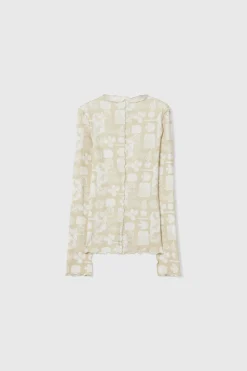 New Rodebjer Columbina Sketchbook Jersey Top