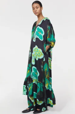 Best Rodebjer Dakota Leaf Hammered Dress