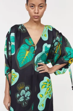 Best Rodebjer Dakota Leaf Hammered Dress