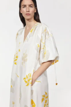 Clearance Rodebjer Dakota Leaf Hammered Dress