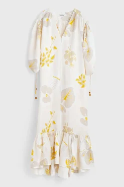 Clearance Rodebjer Dakota Leaf Hammered Dress