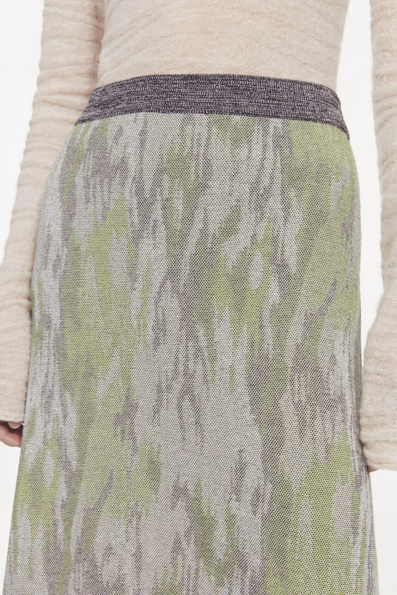 Clearance Rodebjer Flora Jaquard Knitted Skirt