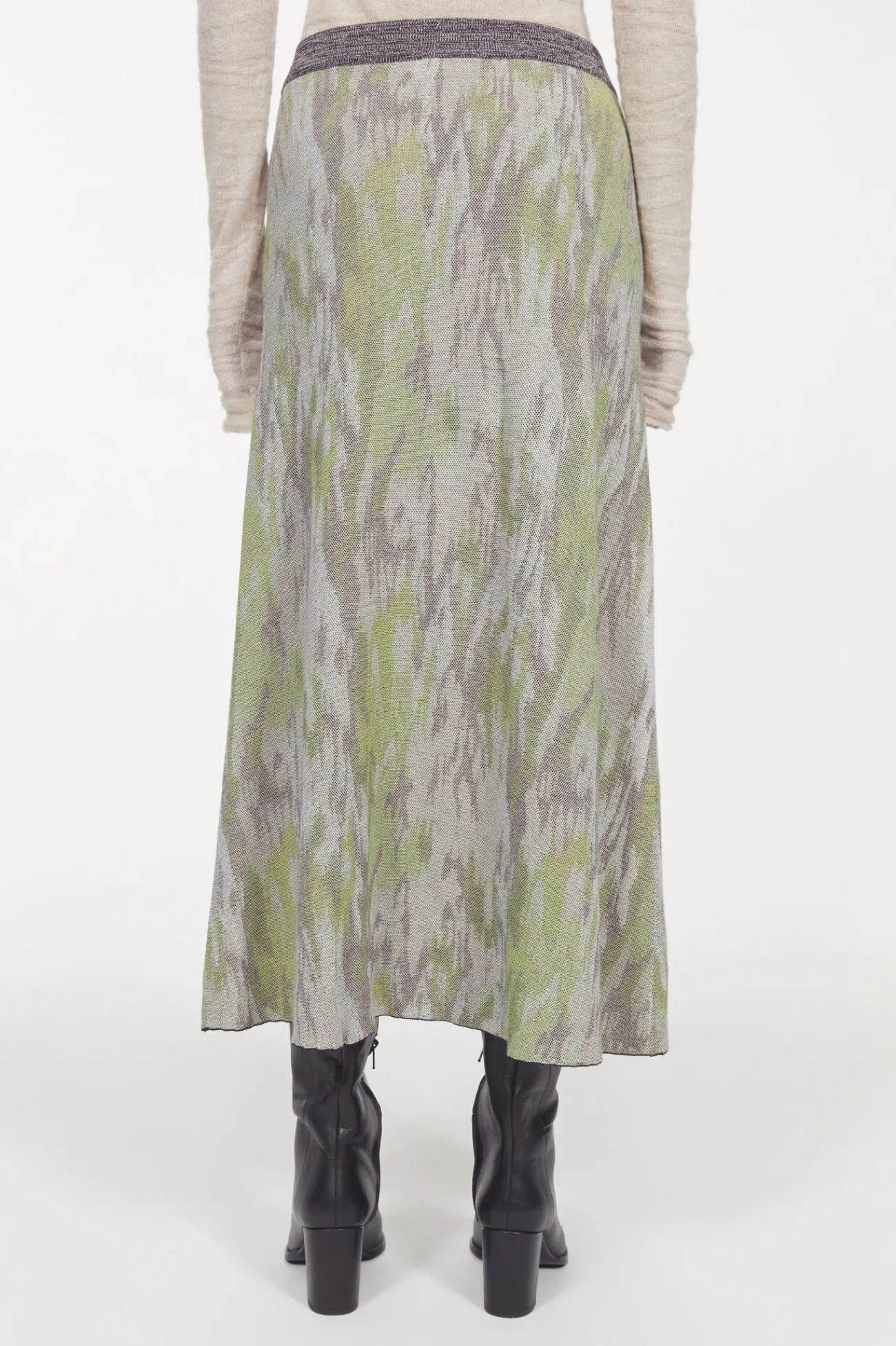 Clearance Rodebjer Flora Jaquard Knitted Skirt