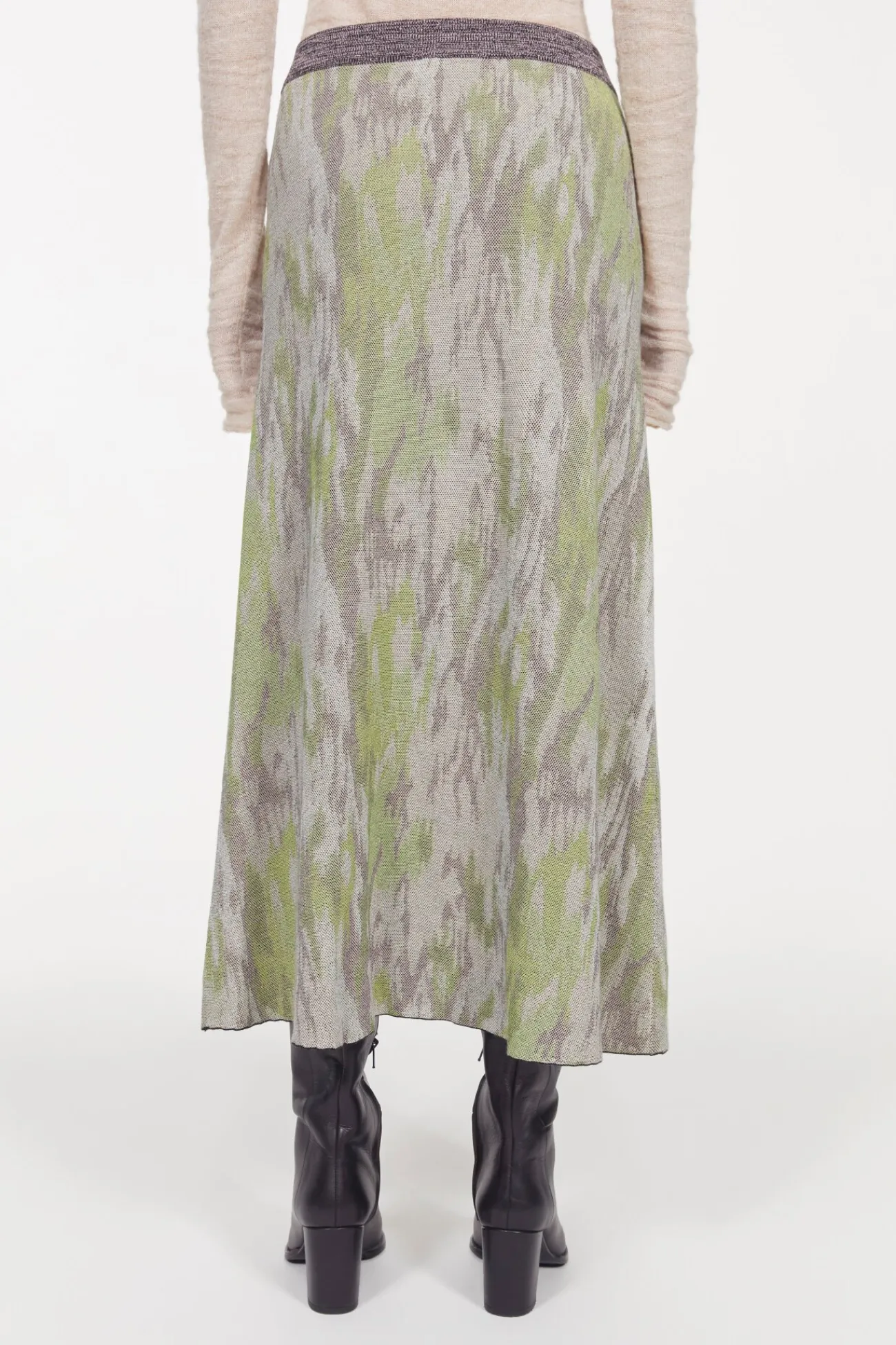 Sale Rodebjer Flora Jaquard Knitted Skirt