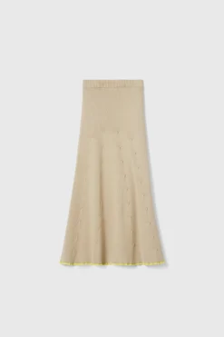 Online Rodebjer Fly Rib Knitted Skirt