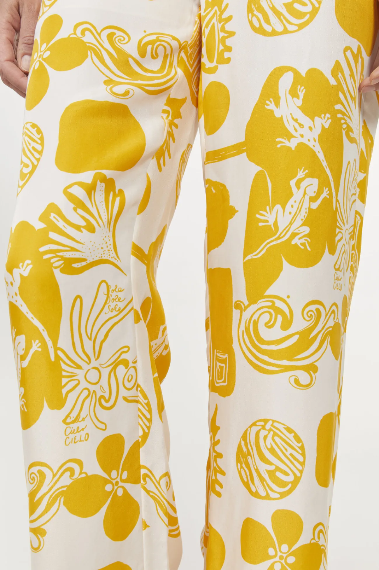 New Rodebjer Lunara Print Pants