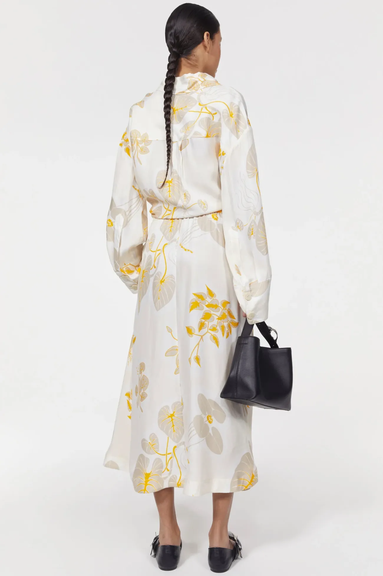 New Rodebjer Marla Leaf Skirt