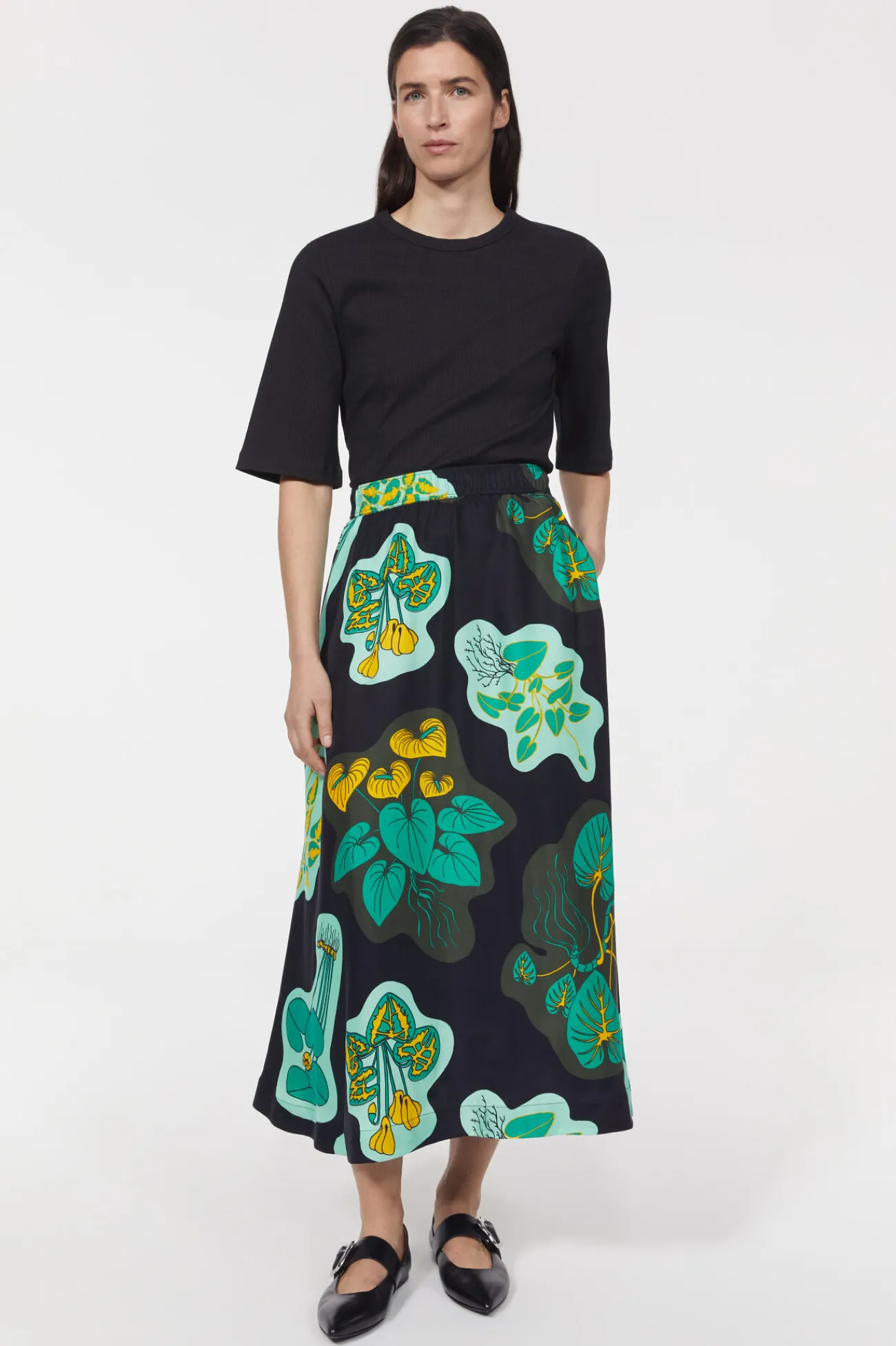 Discount Rodebjer Marla Leaf Skirt