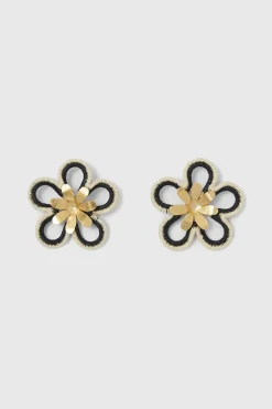 Sale Rodebjer Palm Flower Earring