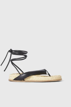 Sale Rodebjer Santorino Straw Sandals