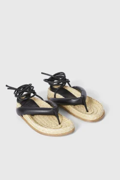 Sale Rodebjer Santorino Straw Sandals