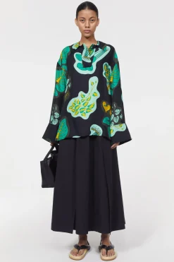 New Rodebjer Sunshine Leaf Shirt